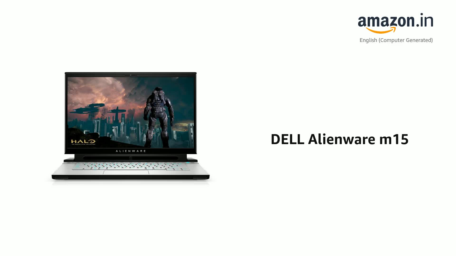 DELL Alienware m15(R3) 39.62 cm (15.6-inch) FHD Gaming Laptop